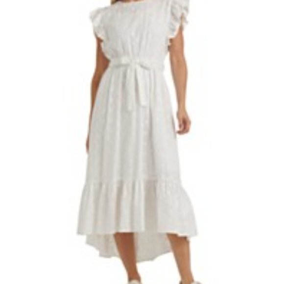 Lucky Brand Reese Flutter-Sleeve Dress - Picture 2 of 2